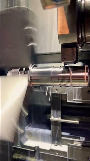 CNC Lathe Turning, Stub Acme Thread