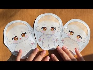 🎀👾hey dressed up the cotton doll👾🎀HUNTRİX🤩😍asmr @Kawaiipaperdiy @Papersupriceasmr #asmr #paperasmr 🎀