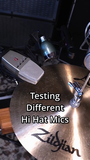 sE Electronics on Instagram: "Try something different with your hi-hat mic'ing! Which mic combos should we try next? #sEElectronics #Anotherrundown #ProAudio #Microphone #RecordingStudio #hihat"