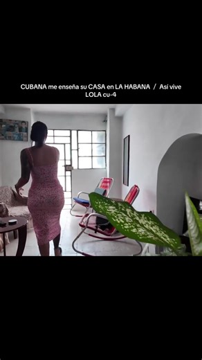 CUBANA me enseña su CASA en LA HABANA: Cómo vive LOLA