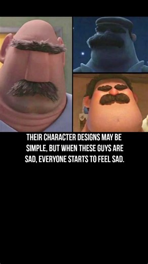 Their character designs may be simple, but when these guys are sad, EVERYONE starts to feel sad