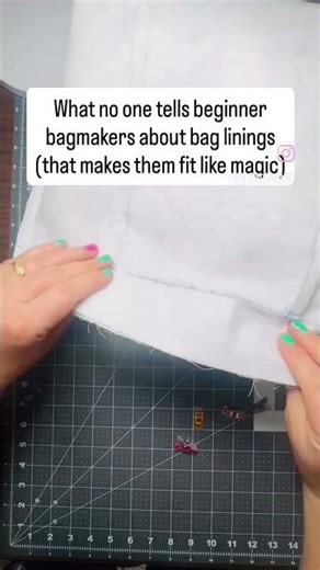 Stop Making This Bag Lining Mistake ⬇️
