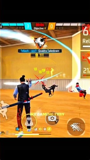 hamla achanak hua 🗿🎯 -1vs4 clatch 🔥 #shorts #freefire