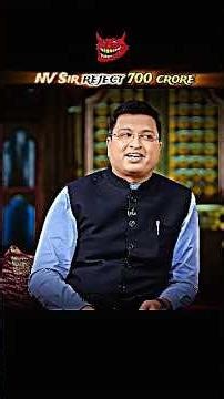 NV Sir Rejected ₹700 Crore Offer! 😱 #nvsir #kapilsharmashow #shorts #viral #fyp