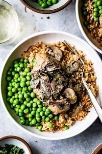 Chicken Fricassee - Quick Creamy French Stew - Foolproof Living