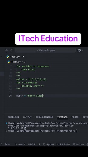 Python For Loop Explained: Part 3 Tutorial