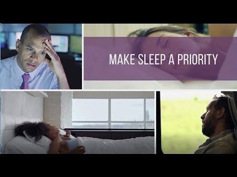 CDC WHRC Sleep Story: Make Sleep a Priority