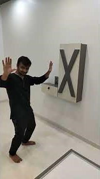 Wall mounted study table | featuring my son Milan