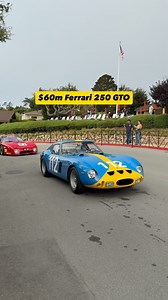 17K views · 132 reactions | $60m+ Ferrari 250 GTO on the move, followed by a BB LM 勞 only at Car Week @pebblebeachconcours #Ferrari #250GTO #250 #GTO #V12 #Supercars #ClassicCars #PebbleBeach | TFJJ | Facebook