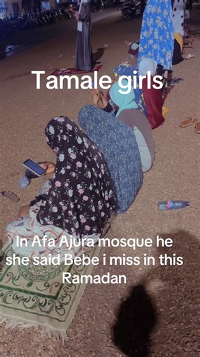 Tamale Girls at Afa Ajura Mosque During Ramadan