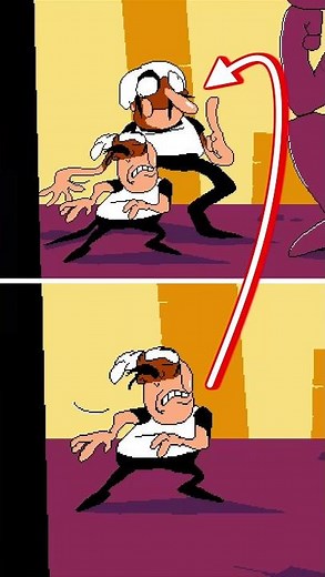 Pizza Tower, but Fake Peppino IS CHASING PEPPINO! [Pizza Tower mods Shorts] #pizzatowershorts