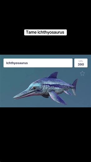 Taming Ichthyosaurus in ARK: Survival Evolved Mobile