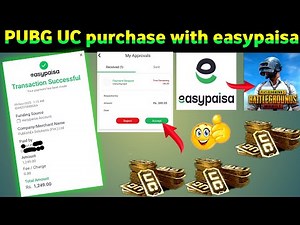 How to purchase UC for Pubg Mobile | Buy Pubg UC with Easypaisa App and Jazzcash account | Midasbuy
