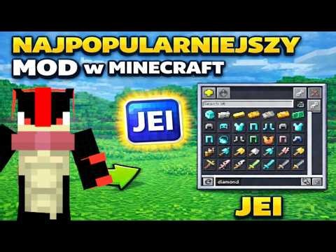 THE MOST POPULAR MOD IN MINECARFT JEI