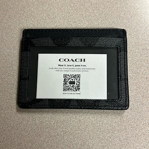 Coach Card Holder