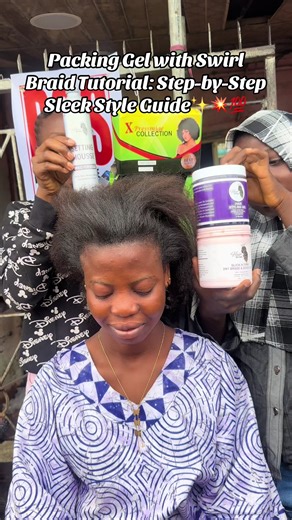 Swirl braid hairstyle tutorial using packing gel for sleek hold and definition EO-Optimized Description Learn how to create a sleek and long-lasting swirl braid using packing gel in this easy step-by-step tutorial. This beginner-friendly protective hairstyle gives you a smooth, polished finish with strong hold and clean edges. Perfect for natural hair, special occasions, or everyday glam. #creatorsearchinsights #SwirlBraid #PackingGel #BraidTutorial #SleekHairstyle@hairbyeni lace glue products