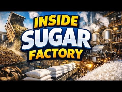 Inside a Sugar Factory | How Sugar Is Made | Processora Studio
