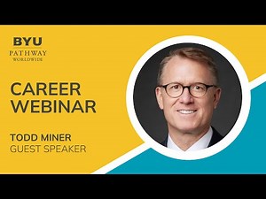 Career Webinar with Todd Miner