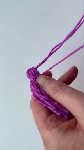 DIY Yarn Tassel