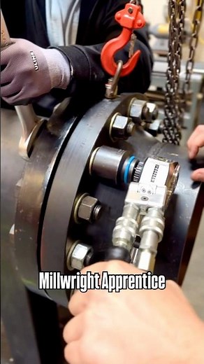 Millwright Apprentice #norcalcarpenterstraining #construction #union #apprentice #millwright