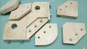 5.4K views · 46 reactions | Making a universal corner template 10N in 1 How to make perfect cutting board edges | Woodworking Guide | Facebook