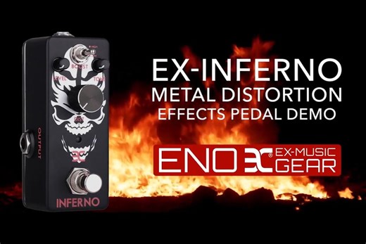 Watch EX-Inferno Metal Distortion Pedal Demo on Amazon Live