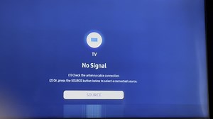 Horizontal lines on Samsung TV