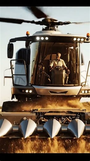 Transformer Farm Robot 🚜➡️🚁 | Wheat Harvesting Machine Turns Into Flying Harvester!