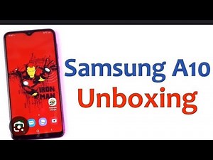 Samsung Galaxy A10 unboxing and review