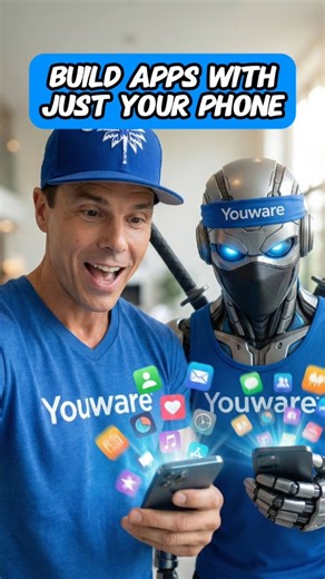 Brad Gaines - AI│Websites│Tools on Instagram: "Comment "You" and I'll send you the link to try it for free Build apps anywhere — no laptop required 🚆☕📱 Ever had an app idea hit you at the worst time? With @youwareai, you can turn ideas into real apps just by speaking them out loud. ➡️ Voice your idea ➡️ AI builds the app ➡️ Edit, iterate, and publish from your phone Perfect for: ✅ indie developers ✅ freelancers ✅ founders ✅ no-code builders ✅ creators experimenting with AI No ser