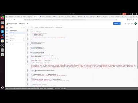 RulesAI: Designing a Gmail Add-on with AI — Architecture, Code Walkthrough & Live Demo