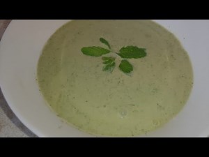 Mint Raita | yogurt-mint sauce | Green Chutney for Biryani,Kebabs