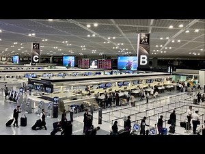 成田空港 ANA国際線 チェックインカウンター (第1ターミナルSウイング)