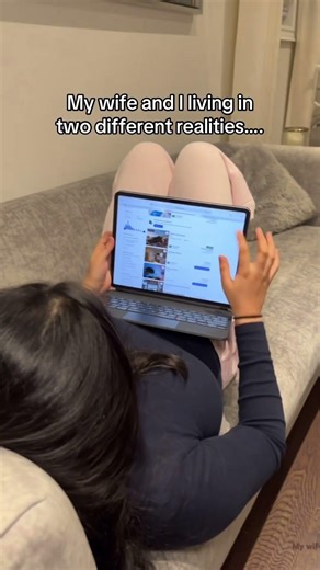 I’m tryna save money on socks, she’s planning vacations and shopping #couplecomedy #marriagehumor