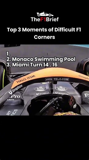 Top 3 Moments of Difficult F1 Corners