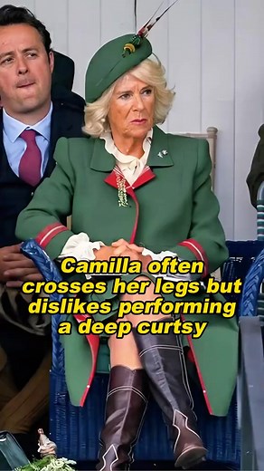Camilla often crosses her legs but dislikes performing a deep curtsy Camilla Princess Anne royal subscribe | Trendy Fun