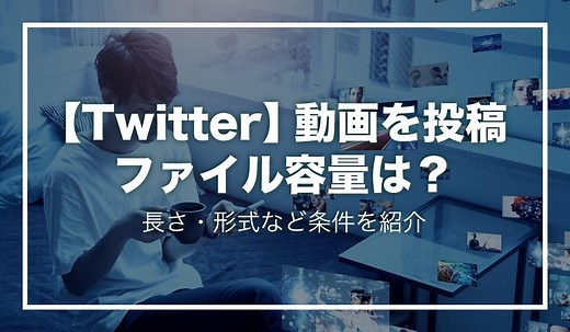 【Twitter】動画を投稿する時のファイル容量は？長さ・形式など条件を紹介 | Video BRAIN（ビデオブレイン） | 5年連続シェアNo.1 AIビジネス動画編集クラウド