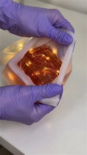 💡 Make Your Own Aesthetic Night Light | DIY Epoxy Resin Craft Kit ✨