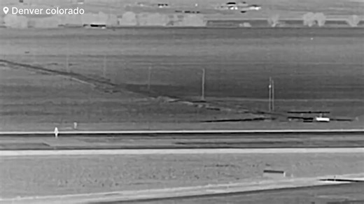 🚨#BREAKING: Watch the brand new full thermal surveillance footage showing the moment a Frontier Airlines jet struck a trespasser during takeoff at Denver International Airport, forcing the aircraft to immediately abort takeoff The full footage captures the suspect breaching the active runway moments before being hit by the aircraft as emergency crews and law enforcement rushed to the scene.