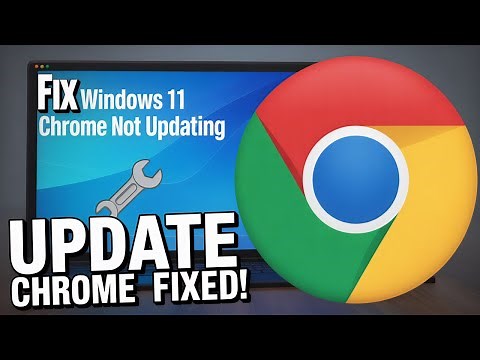 Fix Windows 11 Chrome Not Updating | Quick and Easy Solutions! 🔧