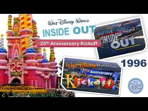 Walt Disney World | Inside Out | 25th Anniversary Special | 1996 | JD Roth | Brianne Leary | Kickoff