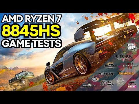 AMD Ryzen 7 8845HS MORE Gameplay Benchmarks [12 Games Tested]