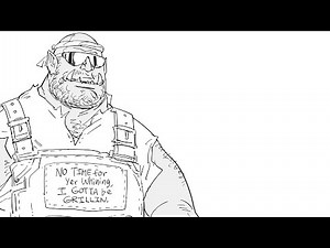 Orkish God of Street Food | comic by baalbuddy