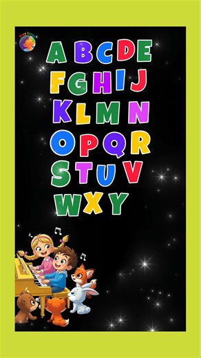 Abcdefg song for kindergarten #learning #toddlersongs #abcd