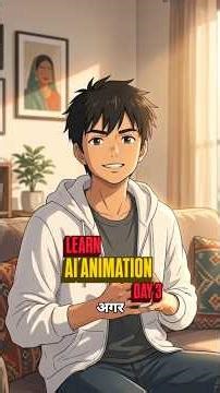 AI Image Generation Kaise Kare (Anime Style) | Day 3 AI Animation Course Hindi