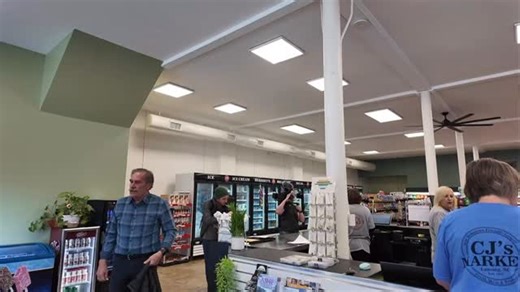 Reopening of CJ’s Market in Lansing, NC 13 months after Hurricane Helene’s wrath devastated this part of NW North Carolina. What an incredible job by the Harts (and indeed the entire community) for reopening. #coolestcornerofnc #ashecounty #ashecountync #lansingnc | Good Ashe Lavender Farm