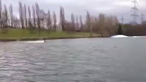 Sometimes it just ends like this - Crash of the day! | Wasserski Langenfeld