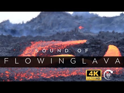 Sound of Flowing Lava | Molten Earth Ambience for Deep Focus and Calm