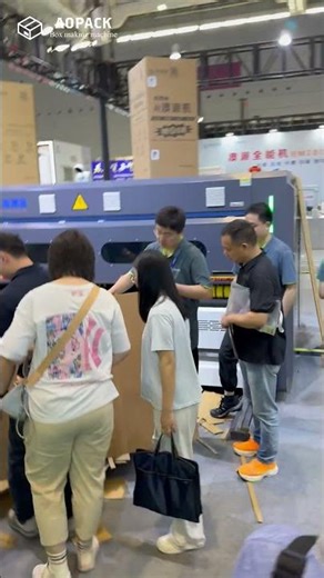 AOPACK BM2800-Ultra at Wepack 2026: Live Machine Demo Draws Huge Crowd #shorts #aopack