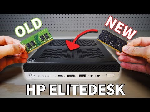 How To Upgrade HP ELITEDESK RAM